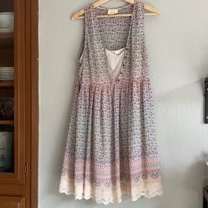 Maeve by Anthropologie floral tank dress